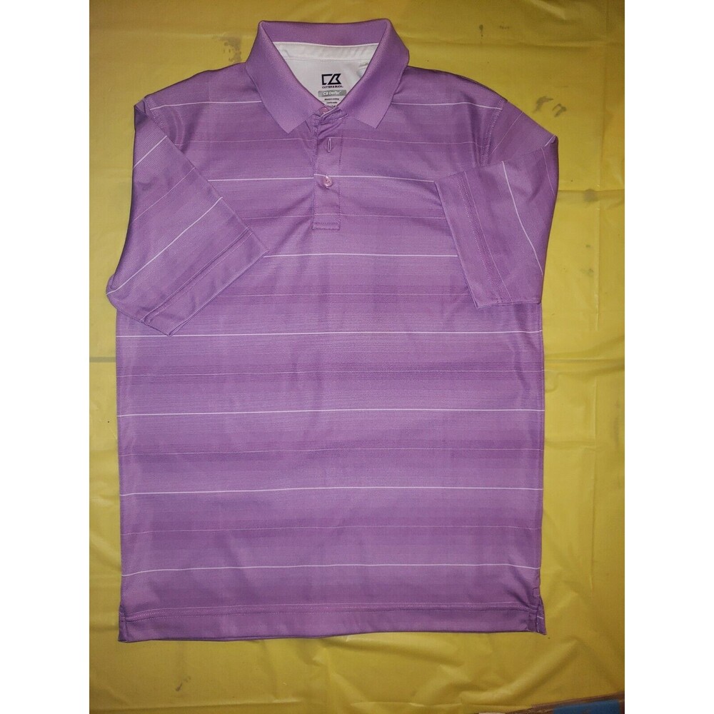 4 Dry Tec Mens' Polo Shirt Size M, 2 Cutter and Buck, 2 Kirkland EUC